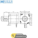 Hybrid stepper motor Nema42 12nm,6A,1.8 degree high torque step motor 110J18115-460 stepping motor in Pakistan - Side View