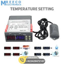 220V STC-3028 Temperature Humidity Control Thermometer - Bottom View