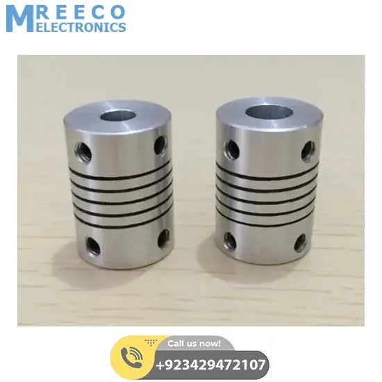 3x6.35mm Flexible Coupling Shaft - Side View