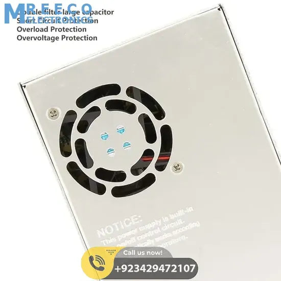 Switching Power Supply SMPS 36V 10A - Angle View