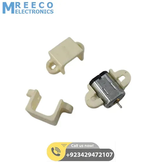 N20 DC Gear Motor Mount Bracket - Side View