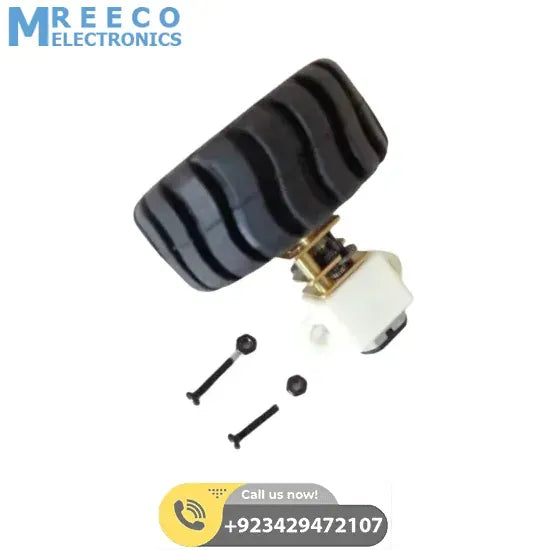 N20 DC Gear Motor Mount Bracket - Back View