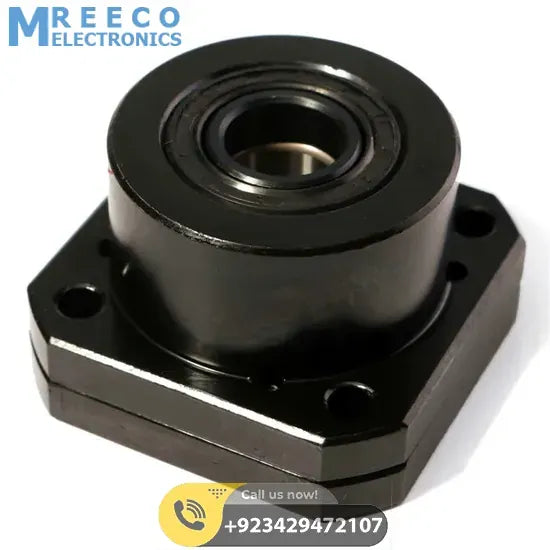 Fixed Ball Screw Support Unit FK12 FK-12 - Side View