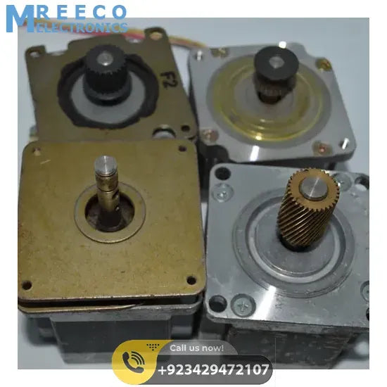 Stock Lot USED BIpolar NEMA 23 Stepper Motor Lot - Top View