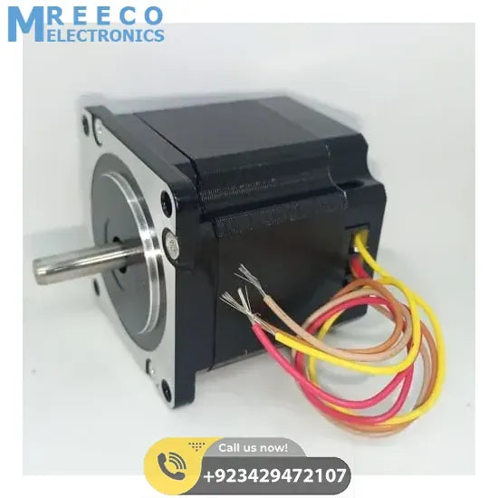 NEMA23 Bipolar 1.8 Degree 2.1A 54mm Stepper Motor 6.35mm Shaft Torque 15KG/cm Refurnished - Back View