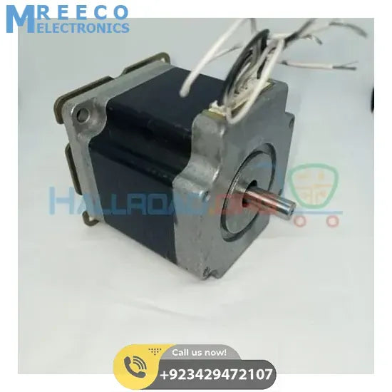 Dual Shaft D Cut NEMA 23 2A Stepper Motor For CNC 3D Printer - Side View