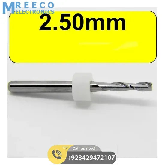 2.5mm Carbide Steel PCB Drill CNC Jewelry Micro Engraving Drill Bit In Pakistan - Side View