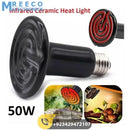 Mini Infrared Ceramic Heating Bulb Light 50W 220V Electric Heating Element For Egg Incubator Reptile Pets Birds - Front View