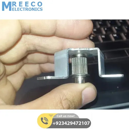 2M Timing Pulley With Fitting - Back View