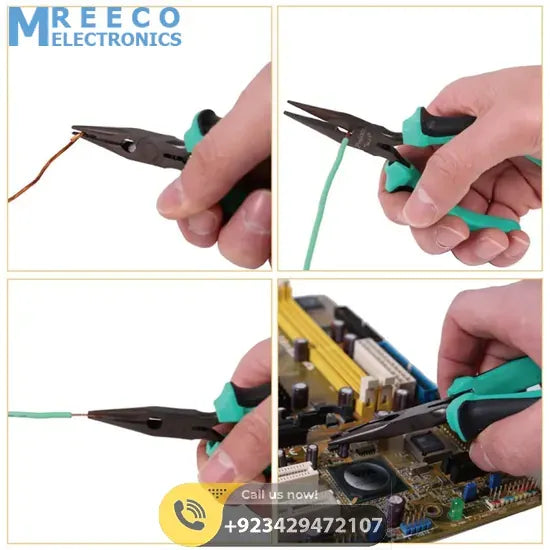 PM-736 ProsKit Nose Plier - Front View