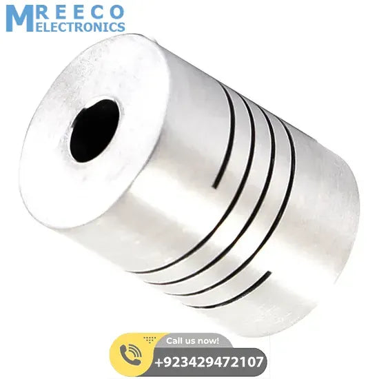 Flexible Coupling Shaft 3mmx5mm - Back View