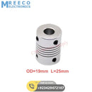 Flexible Coupling Shaft 3x8mm - Side View