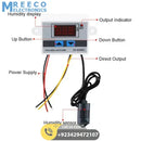 Digital Humidity Controller XH-W3005 Adjustable 220v 10A Hygrometer Switch Controller - Top View