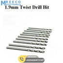 1.9mm Straight Shank Steel HSS Jobber Hole Twist Drill Bit - Front View