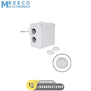 ABS Plastic Waterproof Junction Box Universal Electrical Project Enclosure 150x110x70mm - Top View