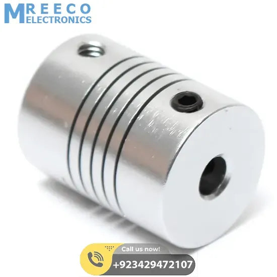 Flexible Coupling Shaft 4mmx5mm - Side View