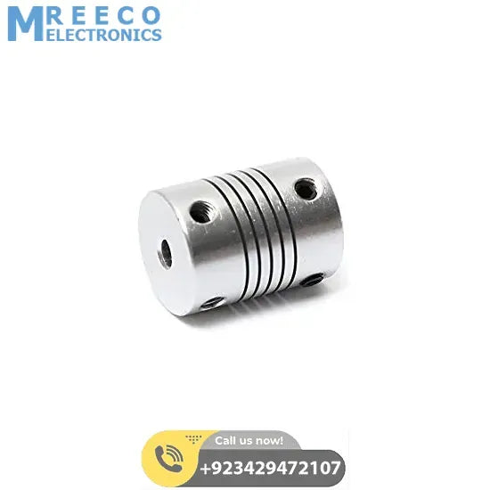 Flexible Coupling Shaft 4mmx5mm - Back View
