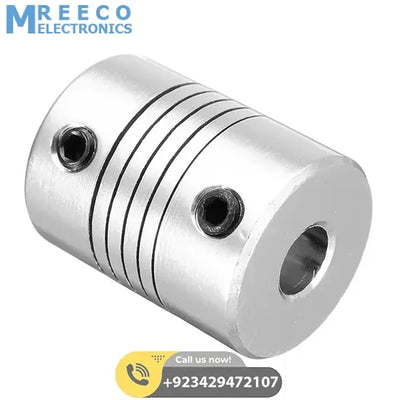 Flexible Coupling Shaft 10mmx6.35mm - Side View