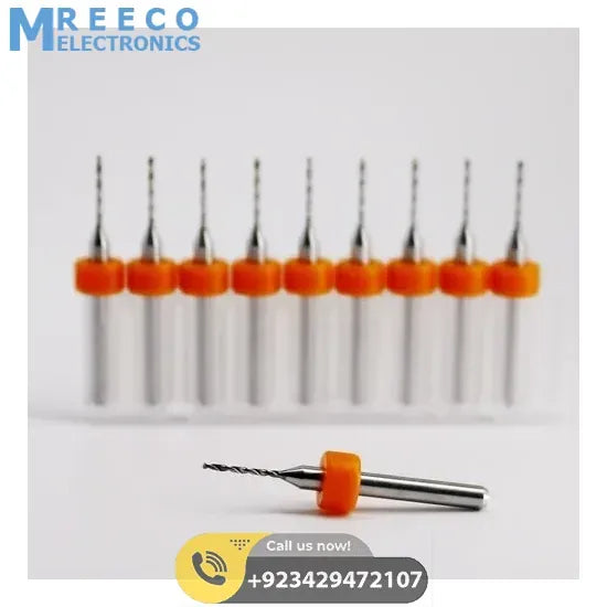 0.9mm Spiral Twist HSS PCB Drill Bits - Back View