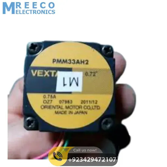 0.75A 5-Phase Vexta Oriental Stepper Motor PMM33AH2 - Side View