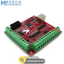 CNC USB MACH3 100Khz Breakout Board 4 Axis Interface Driver Motion Controller - Back View