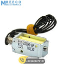 Micro Electromagnet DC12V 1.5W 4MM Stroke Through Push Pull Type Solenoid Electromagnet - Side View