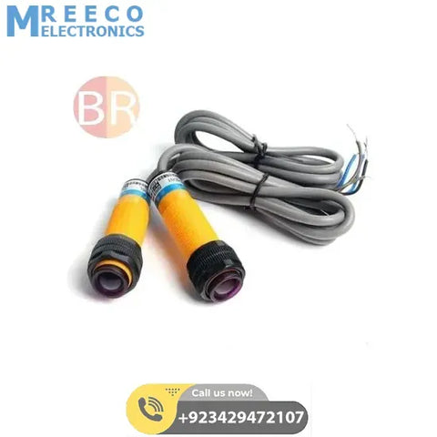 M18 5m Sensing DC E3F-5L, E3F-5DP1 Photoelectric Proximity Switch Photo Sensors - Front View