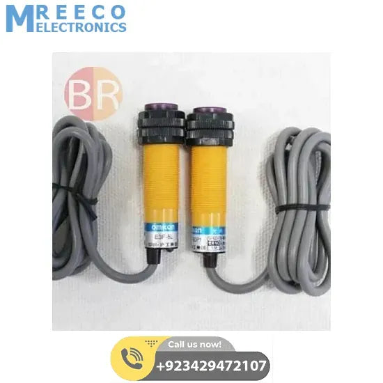 M18 5m Sensing DC E3F-5L, E3F-5DP1 Photoelectric Proximity Switch Photo Sensors - Side View