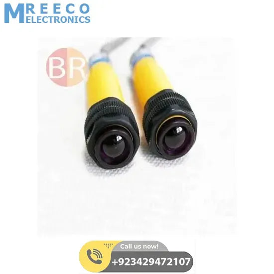 M18 5m Sensing DC E3F-5L, E3F-5DP1 Photoelectric Proximity Switch Photo Sensors - Back View