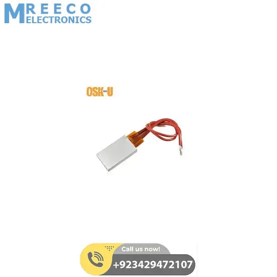 220V PTC 270c Heating Element Heater Thermostat Heater Plate - Front View