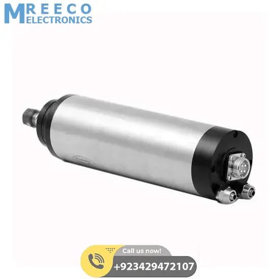 VFD CNC Water cooled spindle Motor kit 220V 800W 1HP Spindle Motor & 1500W VFD & Cooling Water Pump & 65mm Clamp Mount In Pakistan - Display View