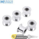 GT-2 Idler Pulley Series 20T 10mm Belt Size 5mm Bore Without Teeth - Side View