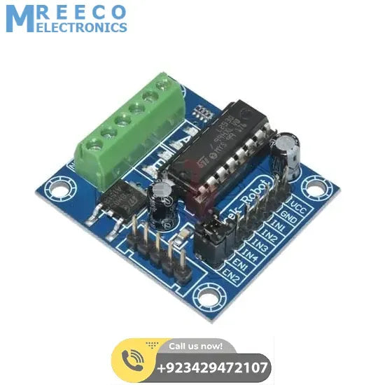 Mini Motor Drive Shield Expansion Board L293D Module for Arduino UNO MEGA 2560 - Back View