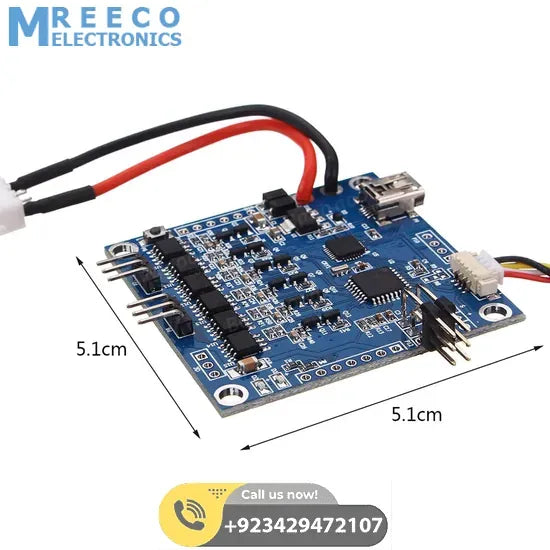 2 axis BGC 3.1 Brushless Gimbal Controller or PTZ Controller motor Driver with 6050 Sensor for FPV Multirotor - Bottom View