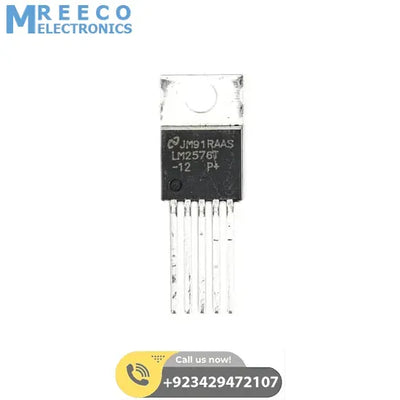 LM2576T 12V 3A IC REG Buck Voltage Regulator - Side View