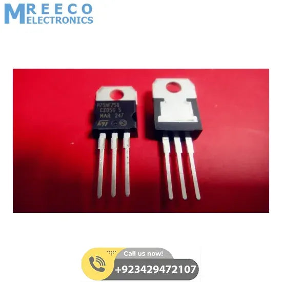 STP75NF75 75NF75 POWER MOSFET - Front View