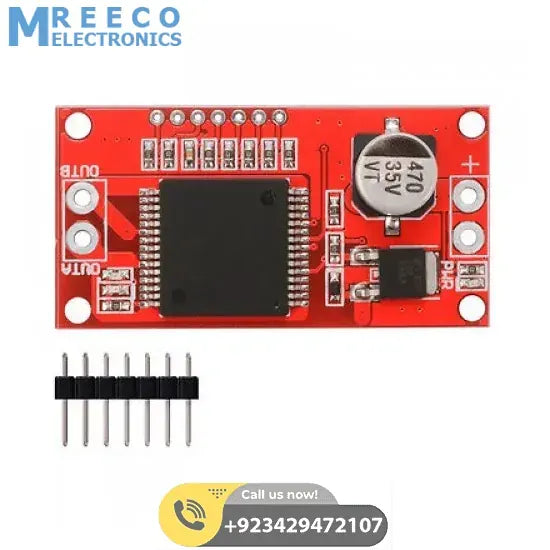 Monster Moto Shield VNH2SP30 Motor Driver - Side View