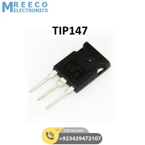 TIP147 PNP Power Transistor - Front View