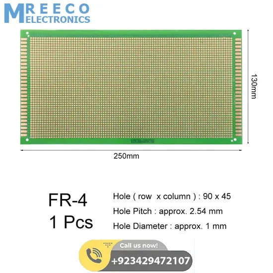 Fiber Glass VeroBoard - Front View