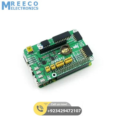 DVK512 Raspberry Pi Expansion Board in Pakistan - Side View