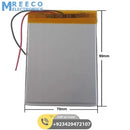 3.7V 4000mah 357090 Battery - Front View