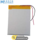 3.7V 4000mah 357090 Battery - Side View