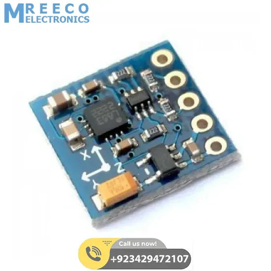 GY-271 3-Axis Magnetic Electronic Compass Module - Front View
