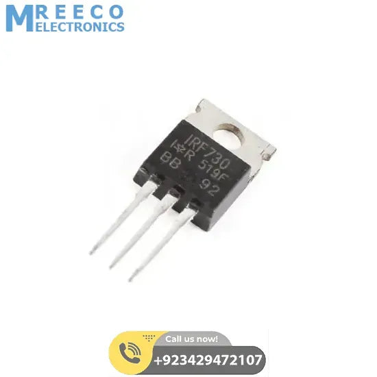 IRF730 MOSFET 400V 3.5A MOSFET - Front View