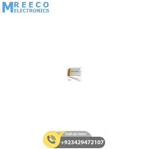 71mm x 55mm x 3.1mm 3.7 v 3000 mAH lithium li ion battery in Pakistan - Front View