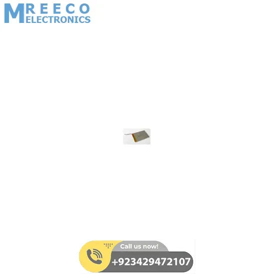 71mm x 55mm x 3.1mm 3.7 v 3000 mAH lithium li ion battery in Pakistan - Side View