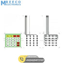 4 X 5 Membrane Keypad - Back View