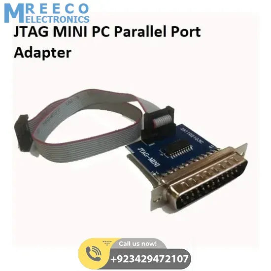 JTAG MINI PC Parallel Port Adapter - Front View