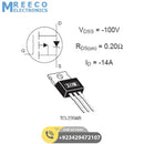 IRF9530N P CHANNEL MOSFET - Side View