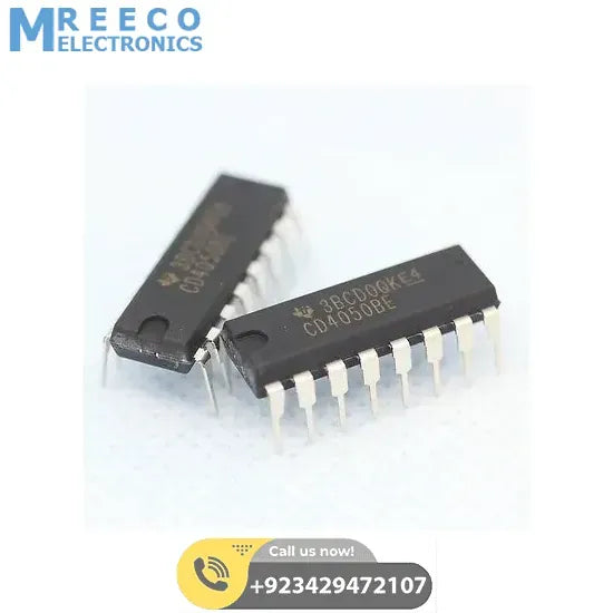 DELL CD4050BE Non Inverting Buffer IC - Front View